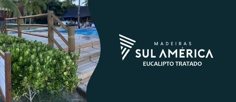 Deck de eucalipto para praia beleza natural e durabilidade