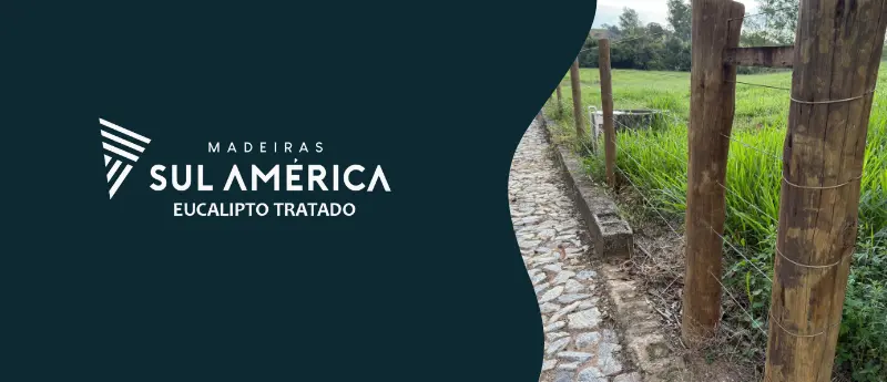 Lascas para cercas e piquetes: resistência e economia