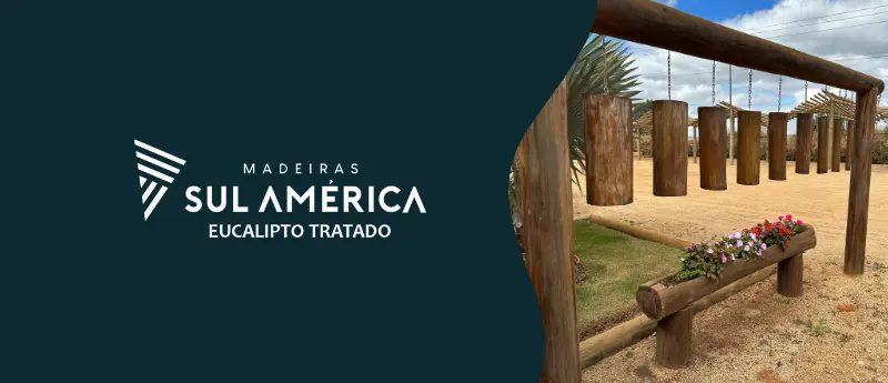 Obtenha eucalipto tratadi para móveis direto da fábrica na Madeiras Sul América