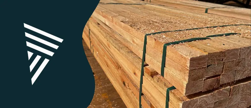 Ripas de eucalipto na construção civil na Madeiras Sul América